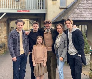 Gia đình David Beckham trong dịp đầu năm mới 2020